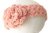 KSS Pink Crocheted Acrylic Headband up to 17" 0 - 24 Months