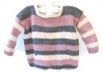 KSS Pink Sky Kids Pullover Sweater (4 Years) SW-683