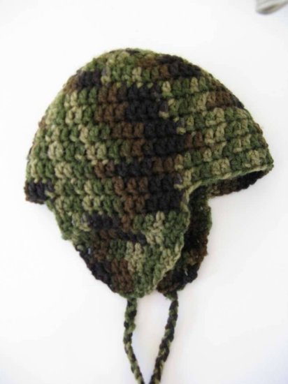 KSS Camouflage Hat with Earflaps 17-18