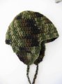 KSS Camouflage Hat with Earflaps 17-18" (2-3 Years)