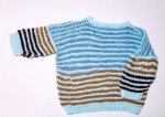 KSS Blue Grey Moss Kids Pullover Sweater (4 Years) SW-1032
