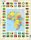 Larsen Map / Flag of Africa Puzzle 70 pcs 023103 KL3
