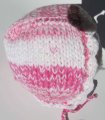 KSS Pink Cotton Bonnet Type Hat 14 - 16" (12 - 24 Months)