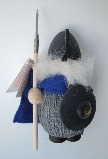 Little Wood Viking with a Spear