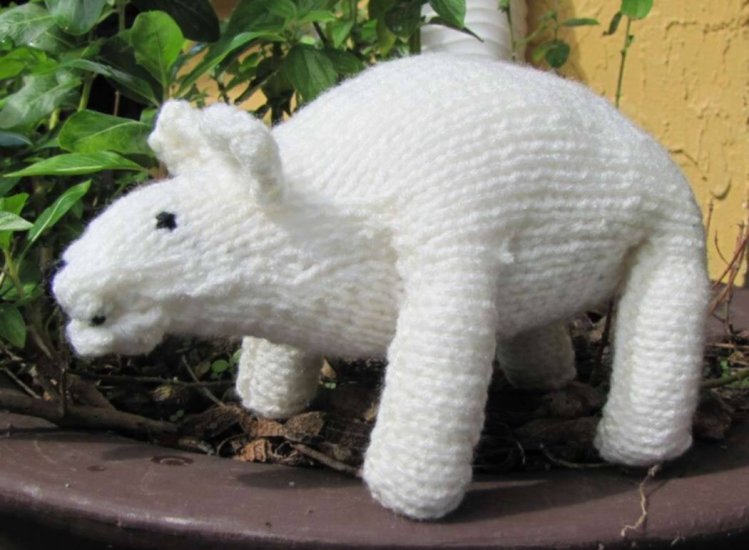 KSS Knitted Polar Bear  8