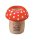 PLAN Whimsical Wooden Red Mushroom-Shaped Kaleidoscope