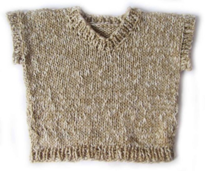 KSS Soft Cotton Tweed Sweater Vest (3 - 4 Years)