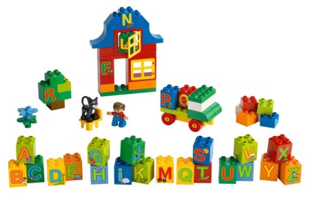 LEGO DUPLO Learning Play with Letters