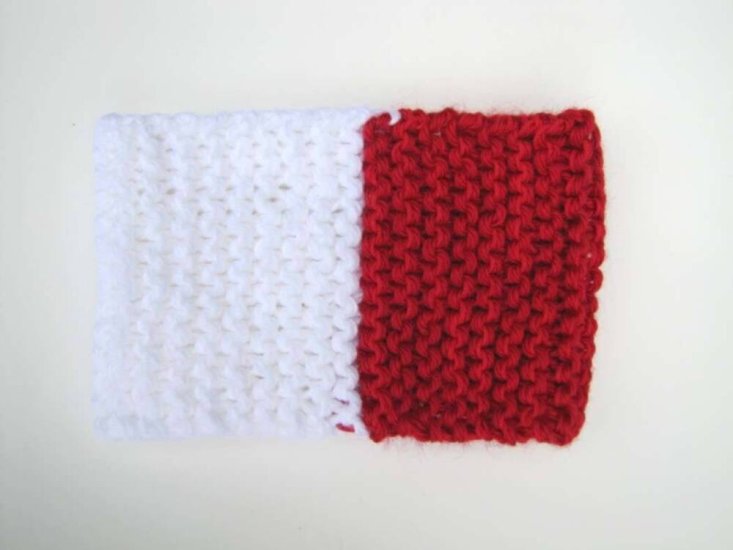 KSS Red/White Headband with Danish Flag 13-15