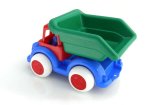 Viking Toys 10" Super Chubbies Dump Truck Red / Green / Blue 1250