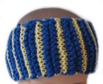 KSS Blue/Yellow Headband with Swedish Flag Colors (0-24 Months)