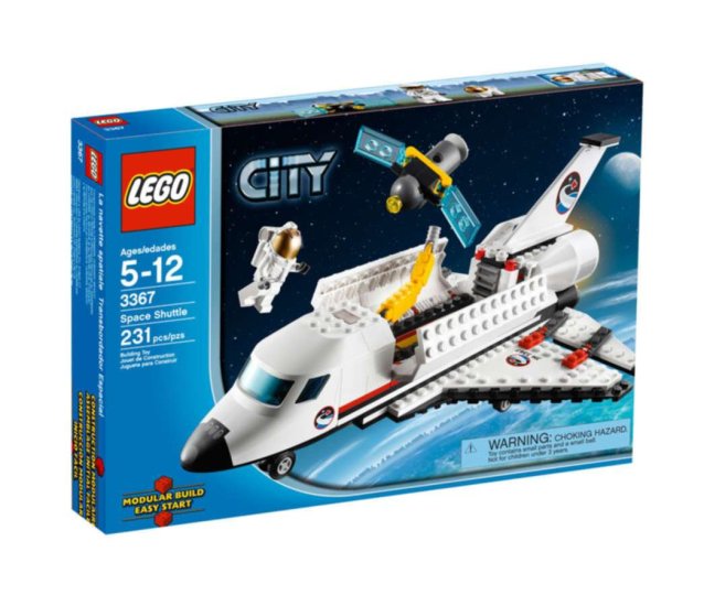 LEGO City Space Shuttle DENTED BOX