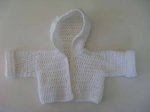 KSS White Hooded Sweater/jacket 60cm (3-6 Months)