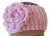 KSS Pink Knitted Cotton Headband 13-15" (3 - 9 Months)