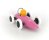 BRIO Race Car Pink