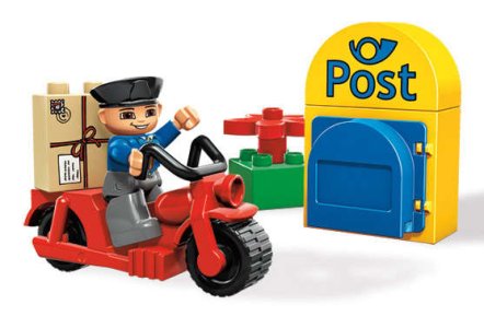 LEGO DUPLO Postman (dented box)