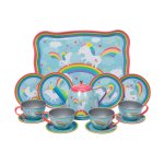Classic Unicorn Tin Tea Set UTTS