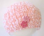 KSS Pink Cotton Candy Beanie 17 - 19 inch (4 Years and up)