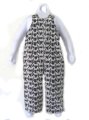 KSS Zebra Lined Cotton Overalls (1 - 2 Years) PA-018-92cm