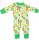 DUNS Organic Cotton "Secret Garden-Yellow" L-sleeve Zip Suit (Newborn)
