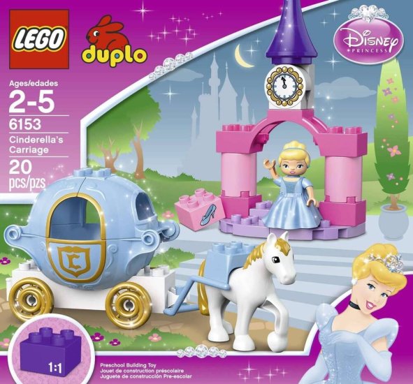 LEGO DUPLO Disney Princess Cinderella's Carriage 6153
