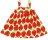 DUNS Organic Cotton Strawberry Yellow Sleeveless Dress 1 Year