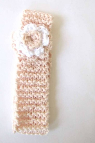 KSS Pink Colored Knitted Cotton Headband 18 - 20