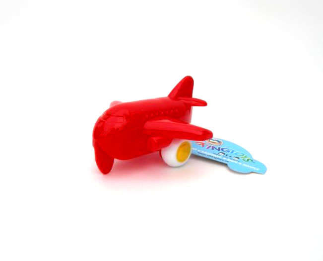 Viking Toys 3" Little Chubbies Jet Plane Red
