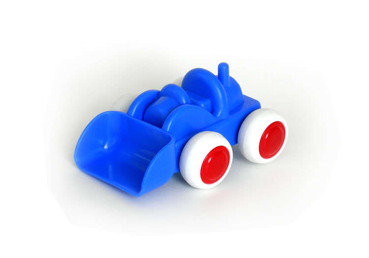 Viking Toys 4" Chubbies Bulldozer Blue