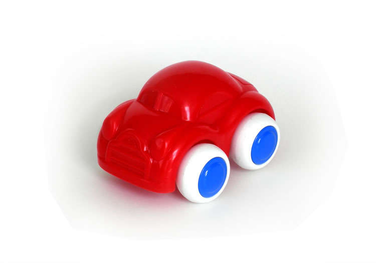 Viking Toys 4" Chubbies Car Red - Click Image to Close
