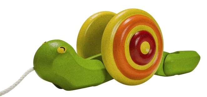 PLAN Toys Pull-Along Snail - Click Image to Close