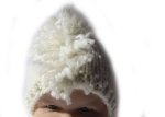 KSS OffWhite Beanie with a Mowhawk 17 - 19" (3 - 4 Years)