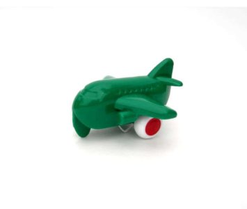 Viking Toys 3" Little Chubbies Jet Plane Green