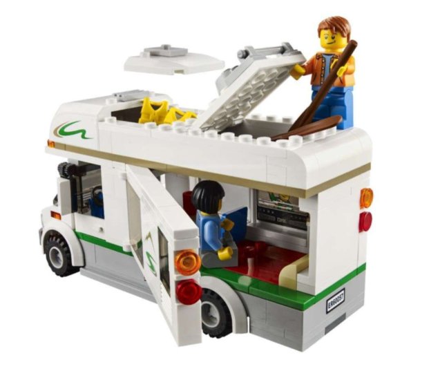 LEGO City Great Vehicles 60057 Camper Van - Click Image to Close