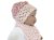 KSS Light Pink Knitted Hat and Scarf Set 16-17" (1-2 Years)