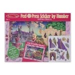 Melissa & Doug Peel & Press Sticker by Number - Princess