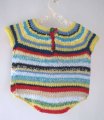 KSS Multi Colored Striped Onesie 6 Months