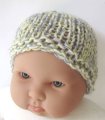 KSS Grey and Yellow Beanie 12" -13" (0 - 6 Months)
