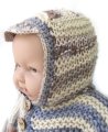 KSS Grey/Yellow Hooded Baby Sweater/Jacket 3 Months