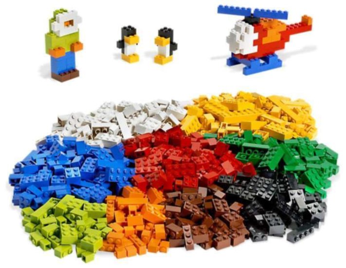 LEGO System Basic Bricks Deluxe - 6177