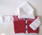 KSS Red, White & Blue Heavy Hooded Sweater/Jacket 3 Months