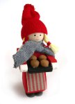 Tomte Girl with Cookie sheet