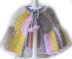 KSS Colorful Striped Kids Poncho 0 - 6 Years PO-003