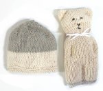 KSS Teddybear and Hat set (6-12 Months) HA-465