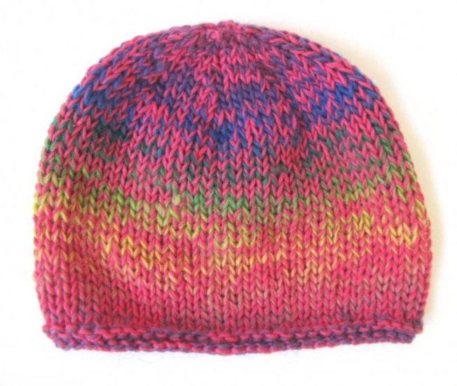 KSS Rainbow Mix Beanie 16" (24 Months) - Click Image to Close