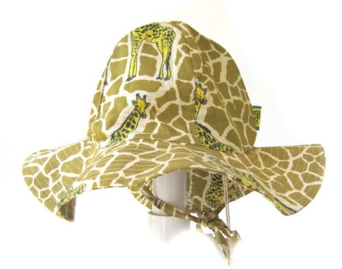 DUNS Child Organic Cotton Giraffe Sun Hat Size Small (6-12 Months)