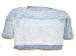 KSS Soft Oversized size 6 Grey/Lightblue Pullover Sweater (6 Years) 1099
