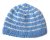 KSS Blue Striped Cotton/Acrylic Hat 14 - 16" (6 - 12 Months) HA-290