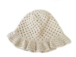 KSS Natural Cotton Crocheted Sunhat 16-17"/12-24 Months