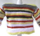 KSS Multi Colored Striped Soft Sweater 2T